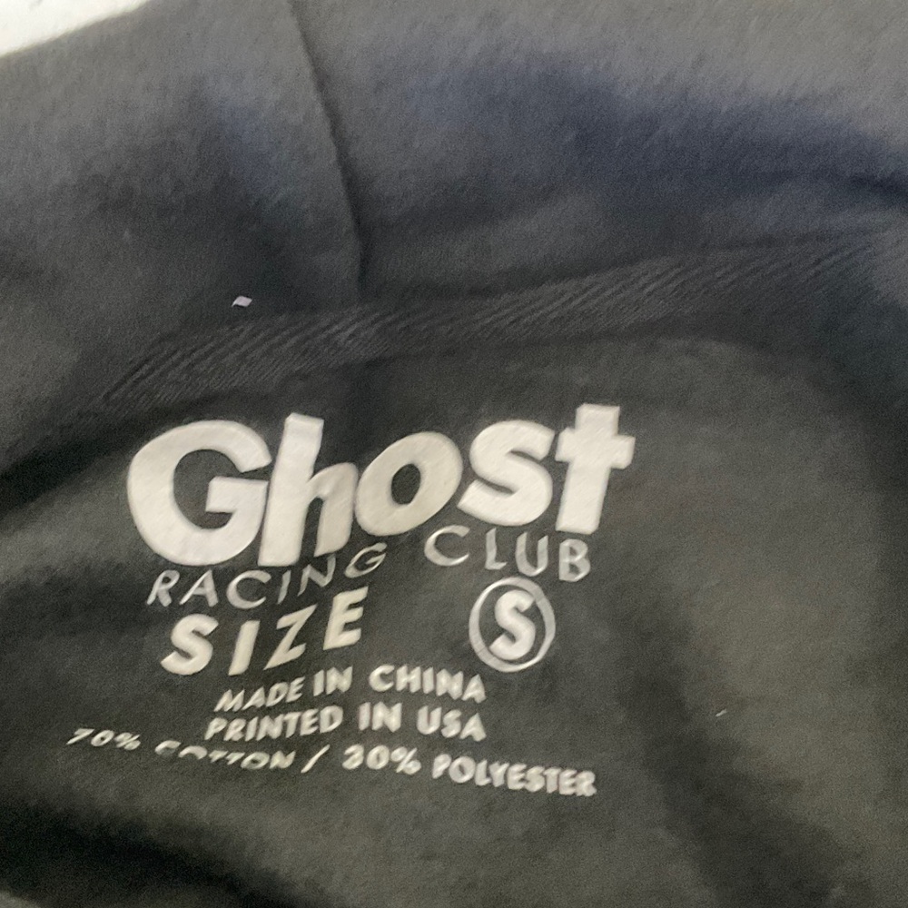 Ghost Racing Club Racing is Not a Crime Hoodie - Picture 3 of 5